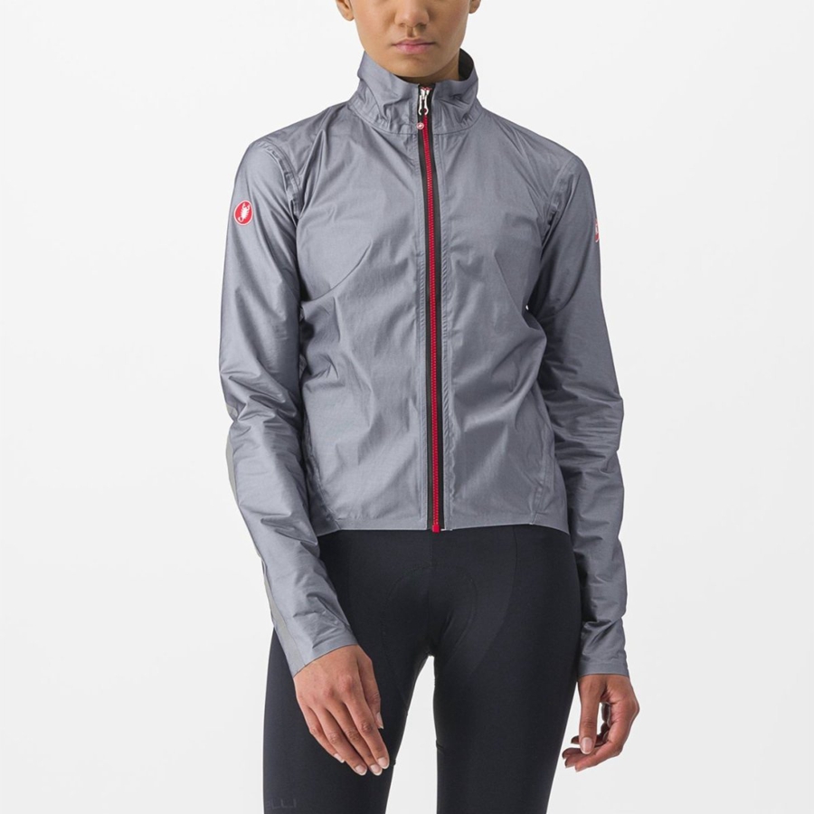 Castelli TEMPESTA LITE W Προστασια γυναικεια γκρι | NCYKSF-285