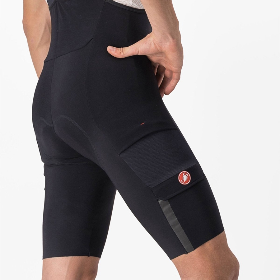 Castelli UNLIMITED THERMAL σορτς με σιλιάρα ανδρικα μαυρα | BUJCIP-641