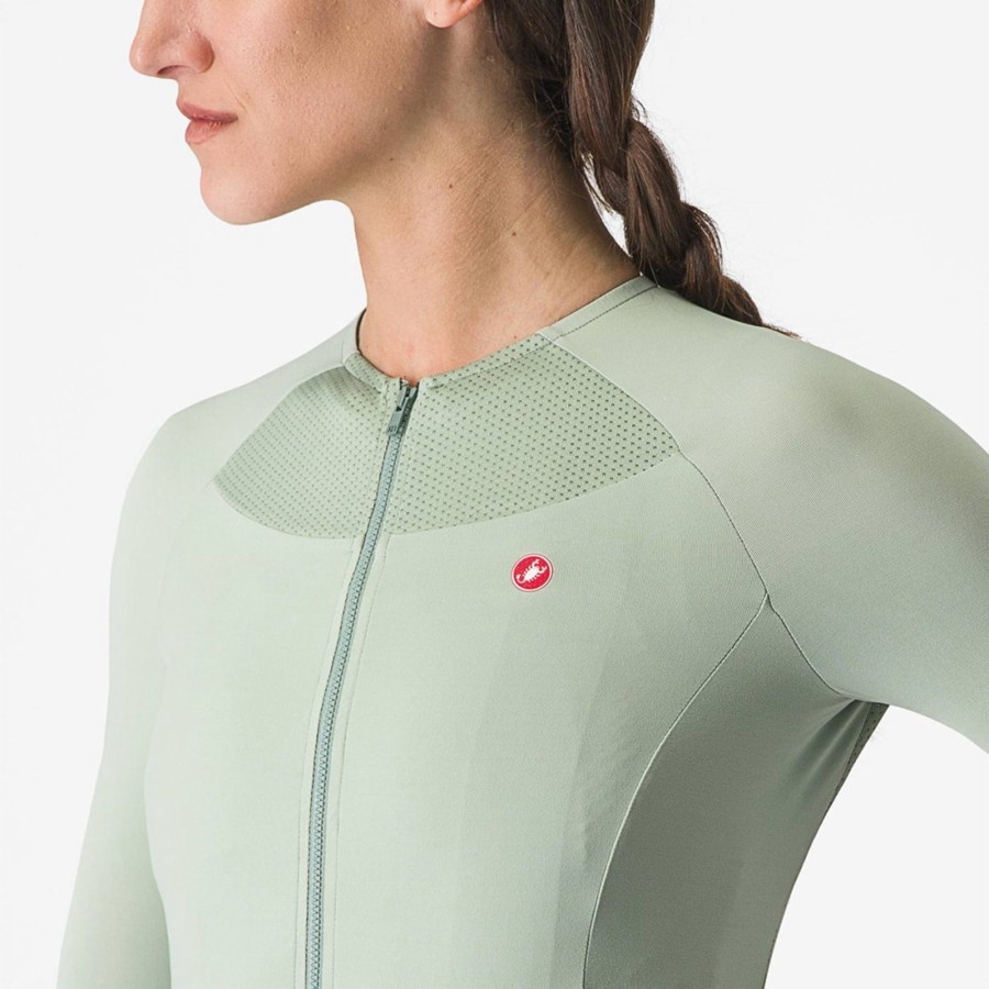 Castelli VELOCISSIMA 2 Φανελα γυναικεια πρασινο μπλε | DQEWTK-835