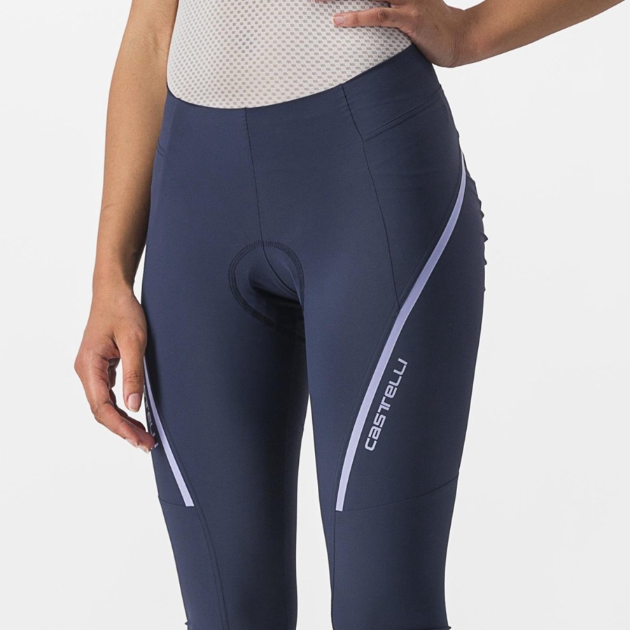 Castelli VELOCISSIMA 3 KNICKER Κολαν γυναικεια μπλε μωβ ασπρα | IVHOJA-872