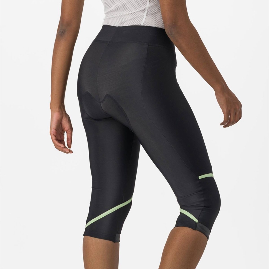 Castelli VELOCISSIMA THERMAL KNICKER Κολαν γυναικεια μαυρα μεντα μαυρα | ZQSTMF-567